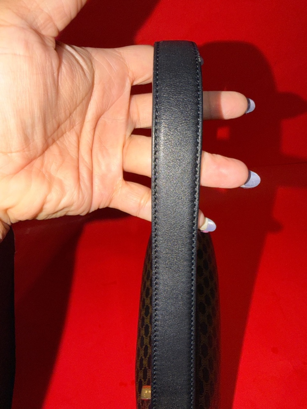 🛑SOLD🛑CELINE Macadam Pattern Shoulder Bag - Picture 8 of 12